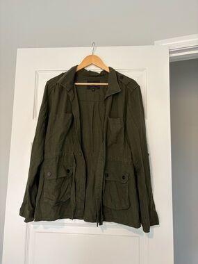 Sanctuary Military Field Jacket in Olive Women’s Size Large